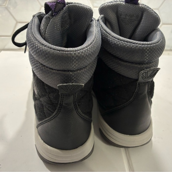 Ryka Aurora Women's Quilted High-Top Black Ankle Booties Size 7 - Picture 11 of 15